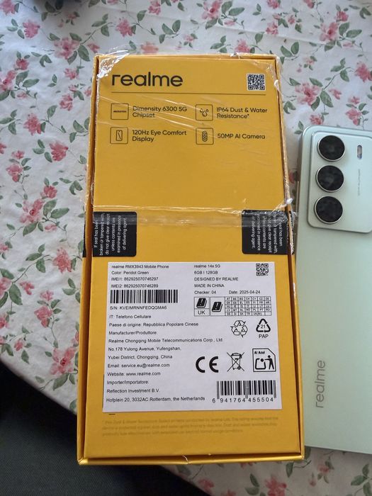 Realme 14X 5G Green