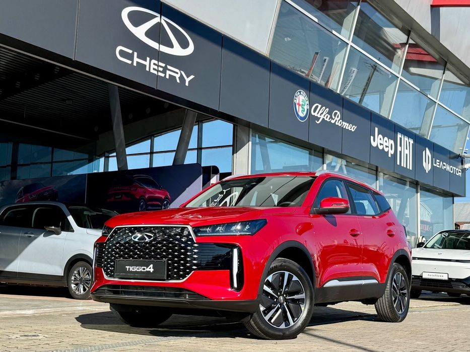 Chery Tiggo 4 TIGGO 4 HEV - Comfort - 1.5 GDI DHT 163 CP - Red / Stofa Gri / 2026