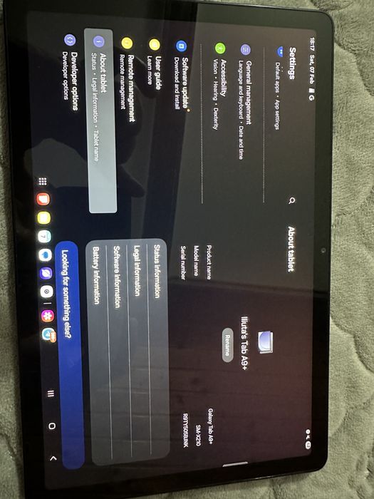 Tableta Samsung A9 plus