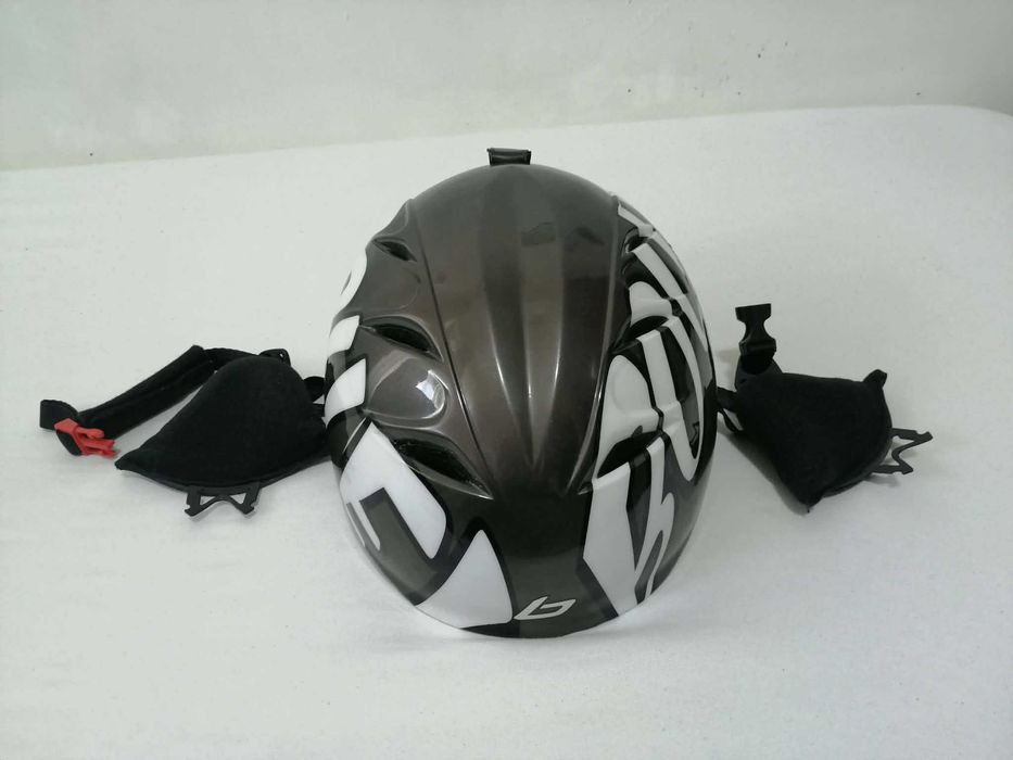 Детска ски каска Bollé Bolle сива с бял дизайн | Bollé Kids Ski Helmet Grey White Youth