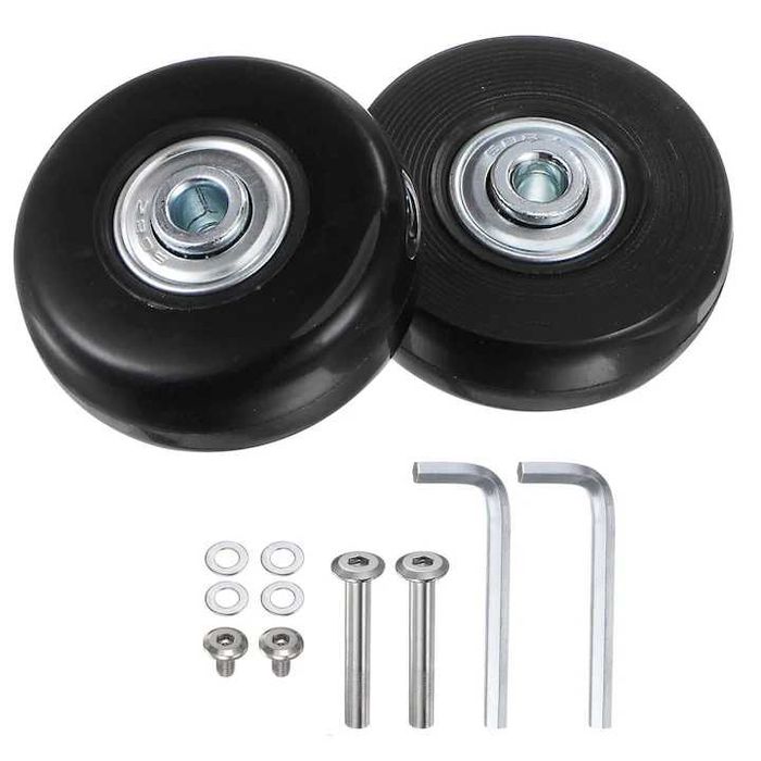 Set 2 roti inlocuire bagaje troler - 42 x 17 mm