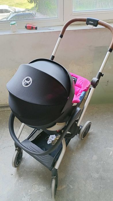 Бебешка количка Cybex Balios S Lux + кошница Cybex Atom