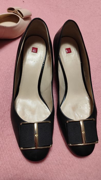 Дамски обувки Hőgl, размер 39, естествена кожа, безупречни