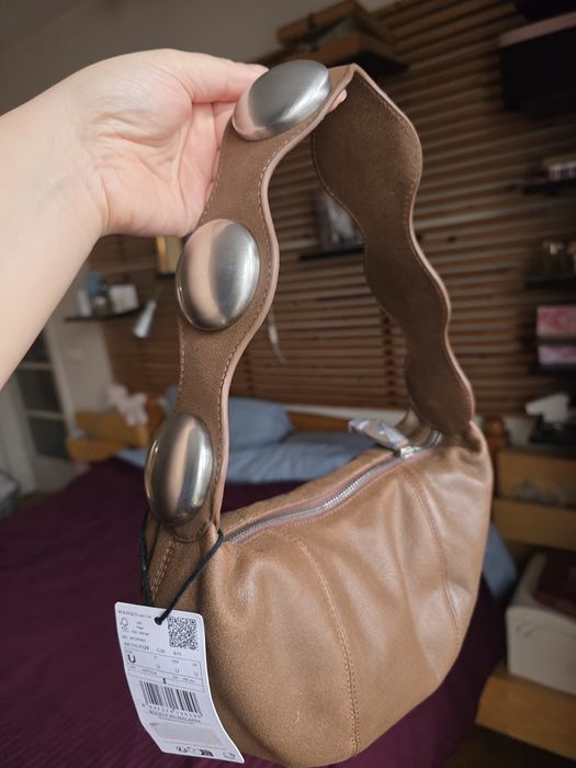 Geanta Mango, din piele naturala