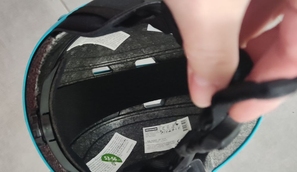 Casca și ochelari schi copii mici