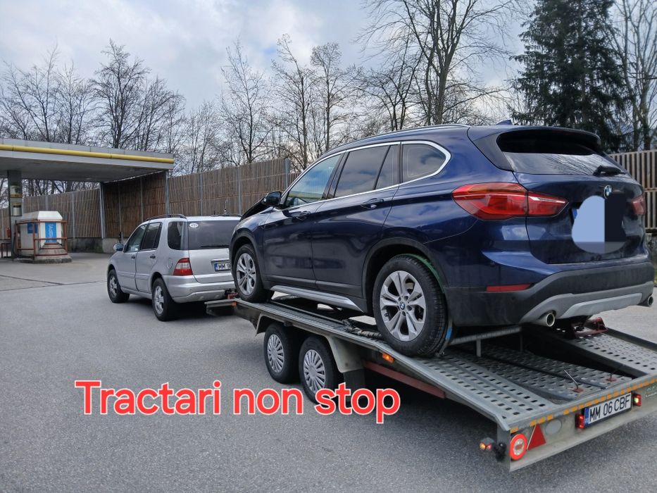 Tractari auto, utilaje non stop