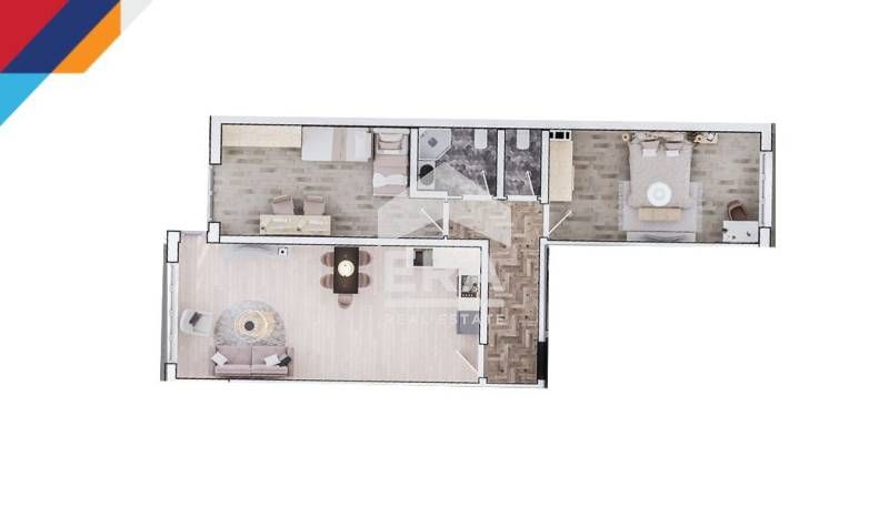 Тристаен апартамент ново строителство в ж.к. Стрелбище