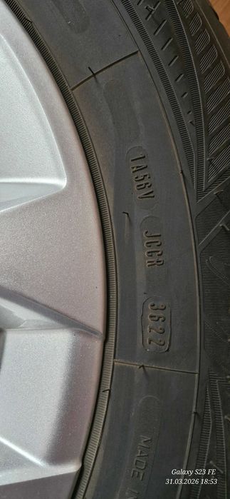 Schimb/Vand jante aliaj Duster r16 cu anvelope Goodyear all season 215 65 16