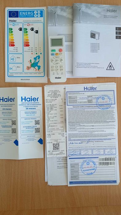 Инверторен климатик HAIER AS25S2SF2FA-3 / 1U25MEHFRA-1