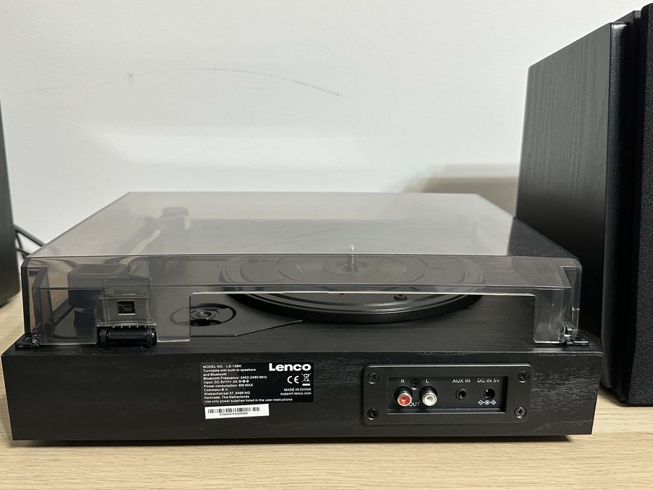 Pick-up Lenco LS-15 Black – Ca nou, la cutie (Ideal pentru începători)