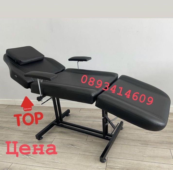 Козметична Трисекторна  Кушетка  LuX татуси масажи микроблейдинг мигли