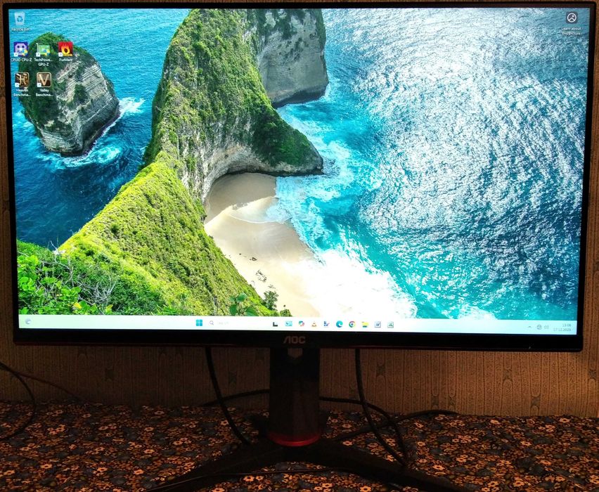 PC Ryzen 7 2700 GTX 1070 16GB 1TB NVMe Telec Monitor 27" IPS 1ms 144Hz