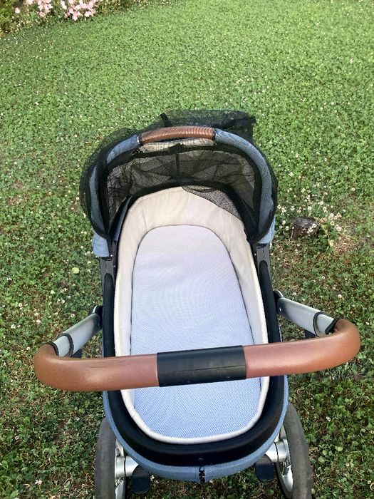 Бебешка количка Mutsy i2 (с 11 компонента) Heritage bright blue/stone