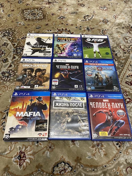 Продаю игры для Ps5