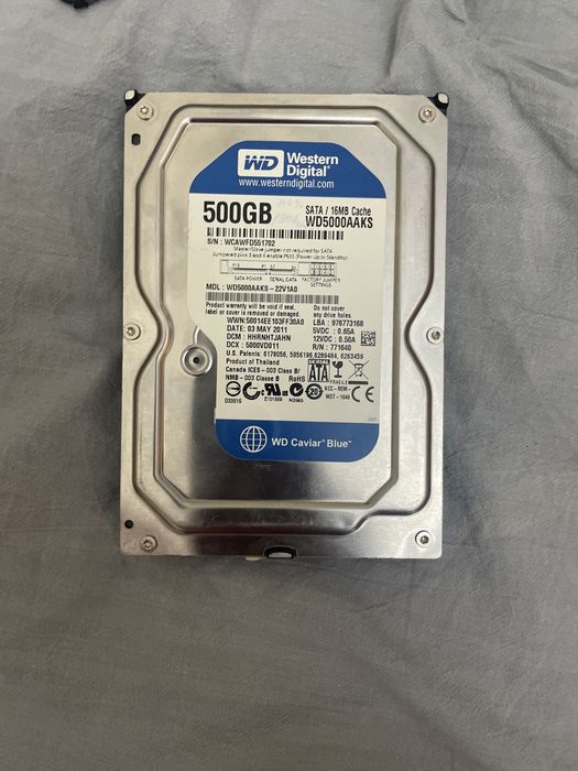 HDD: 2ТБ — 5000₸, 1ТБ — 3000₸, 500ГБ — 2000₸ рабочий виндовс нету