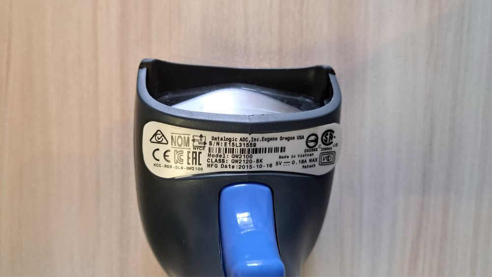 Ръчен баркод скенер DATALOGIC QUICKSCAN LITE QW2100