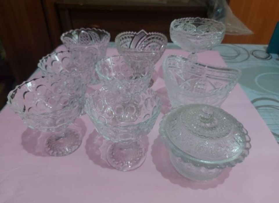 Креманки вазочки стекло