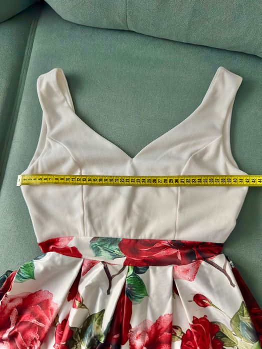 Флорална официална рокля