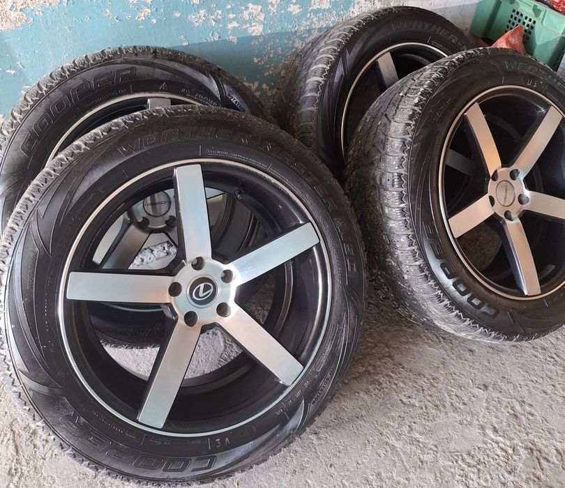 Диски Vossen CV3R-19(Tined Gloss Black) сборе