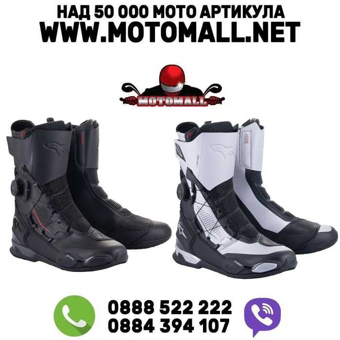 Мото ботуши Alpinestars  SP-X BOA BK/BK НОВ МОДЕЛ Спорт турист висок