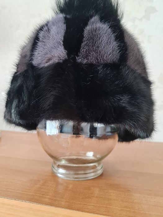 Шапка норка, женская