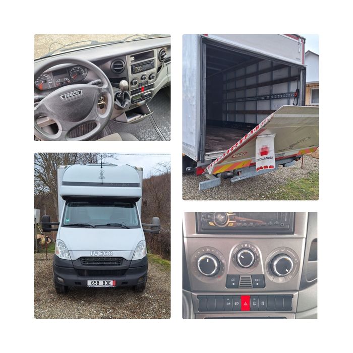 Iveco Daily 70C17 / 2014 3.0 170 CP / Lift Aer condiționat
