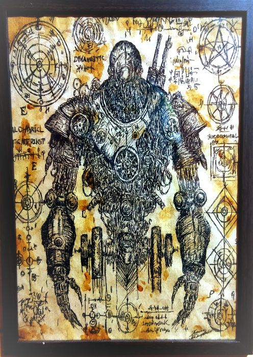 Авторские ретро-картины