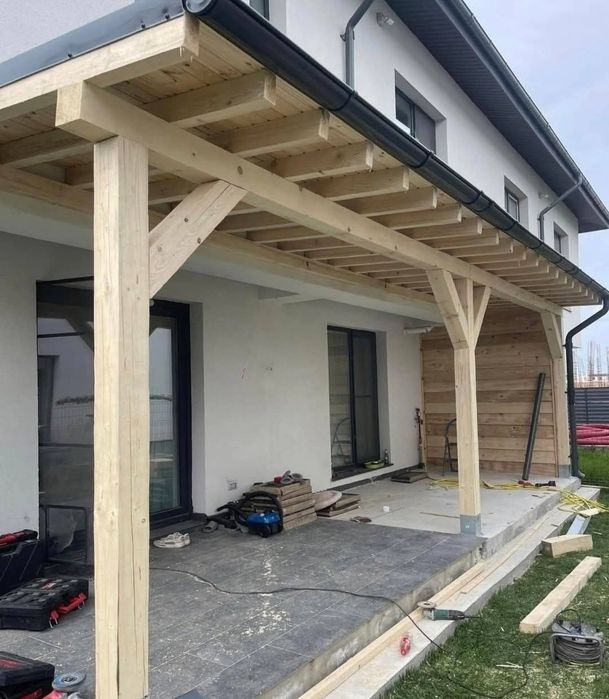 Vând și facem foișoare terase și magazie de depozitare și alte modele