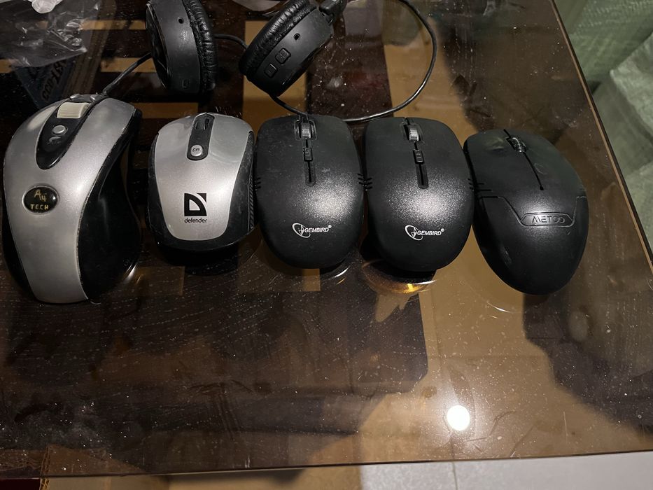 Мышки и наушник для ПК