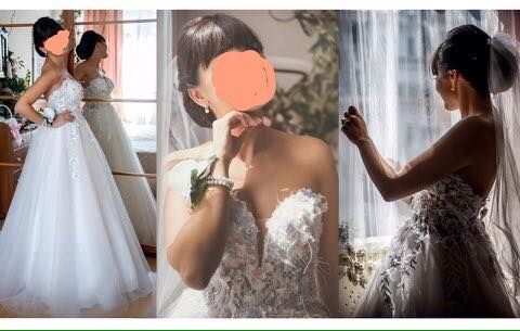 Уникална булчинска рокля