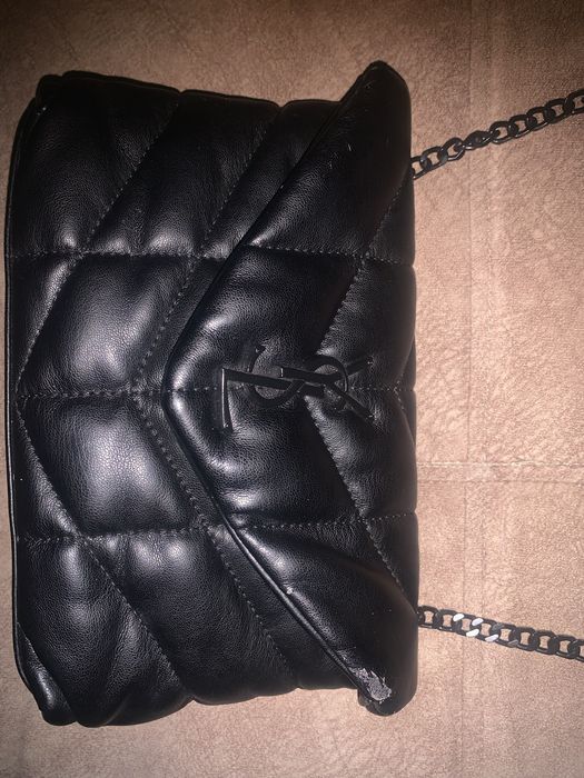 Saint Laurent Puffer leather shoulder bag
