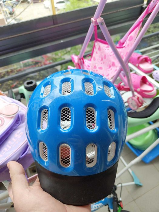 Vand Bicicleta Woom 1 + Casca XS Woom Albastra 1200 Ron stare f buna