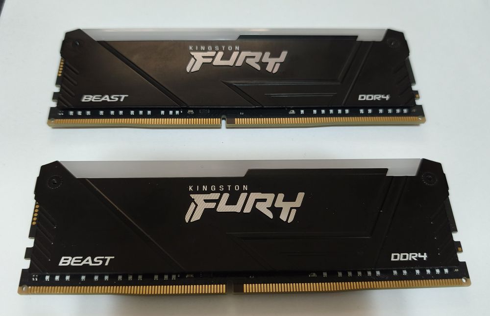 32gb DDR4 3200Mhz Kingston hyperX Fury Beast.16gbx2