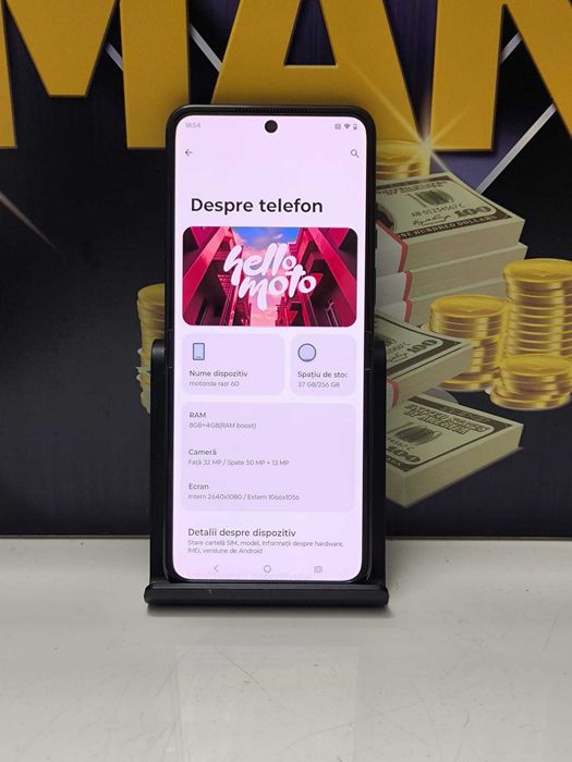 Motorola razr 60,  256GB, PANTONE Gibraltar NOU  AGP Amanet 4321