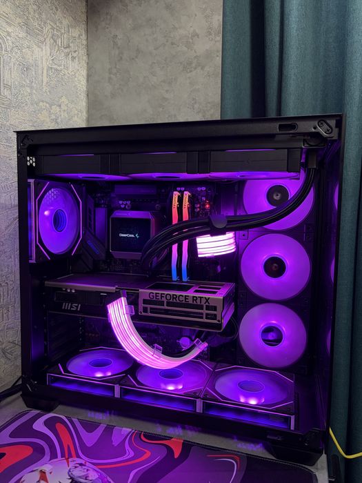 ryzen 7 9800x3d rtx 5070TI #сборка #компьютер #gamingpc #kompyuter