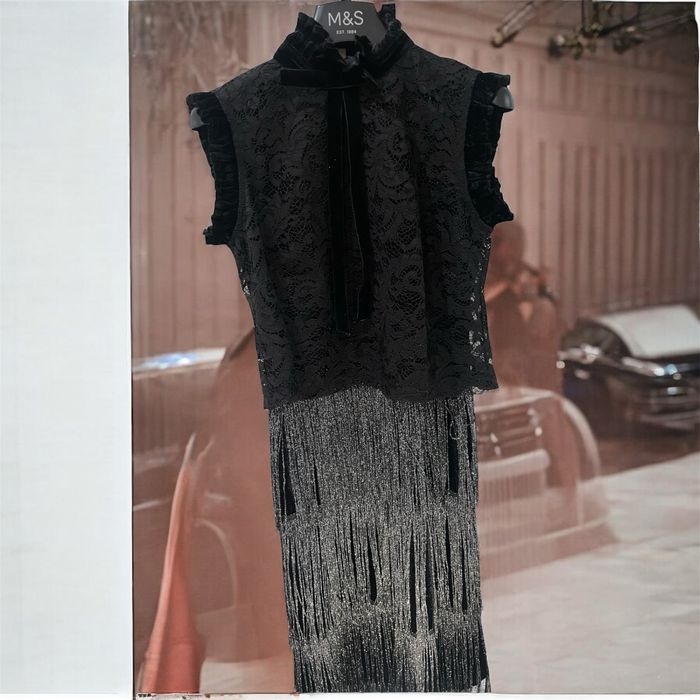 Черное Платье в стиле Гэтсби