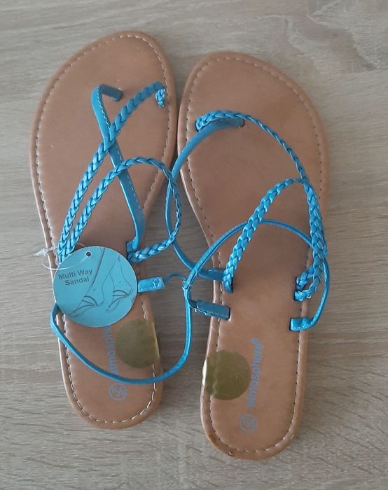 Ефектни сандали SUPERGA,със златист брокат и Силиклнови сандалиCROQS