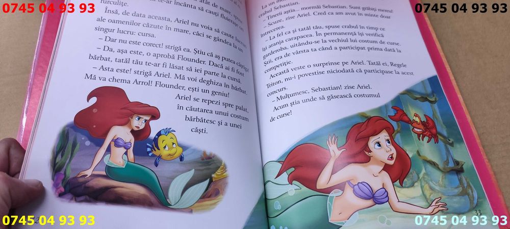 carte carti povesti cu Ariel se vinde ca in poze