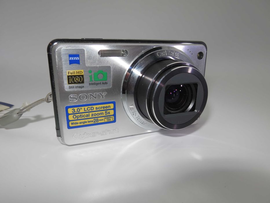 Sony Cyber-shot W290 компактен цифров фотоапарат, дигитална камера, оптика Zeiss супер качество, като НОВ, пълен комплект, работи отлично!