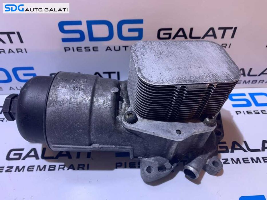 Suport Filtru Ulei cu Radiator Racire Ulei Termoflot Ford C-Max 1.6 TDCI 2004 - 2011 Cod 9656970080 [AV3091]
