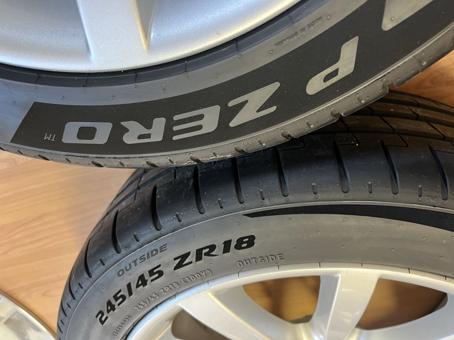 Jante Bmw Seria 5 F10 LCI  Facelift 245 45 18 P ZERO NOI DOT2025  Senz