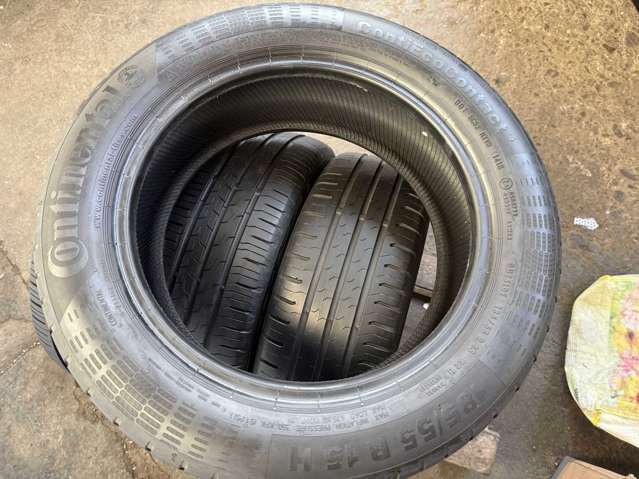 4x Anvelope Vara 185/55 R15 - Continental ContiEcoContact 5