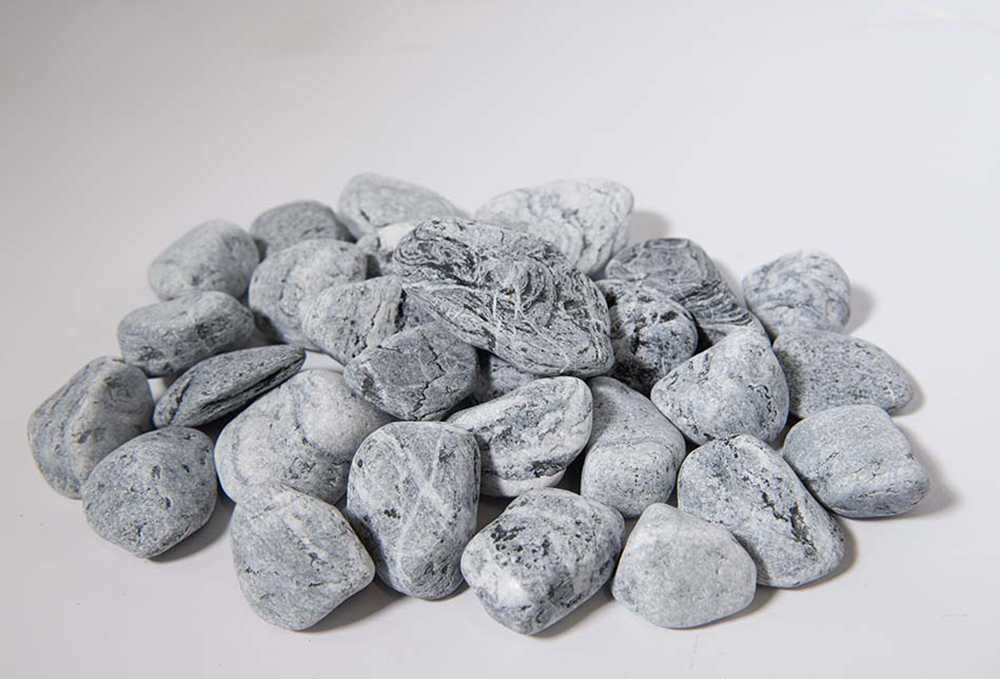 Piatra pentru amenajarea gradinii/piatra rotunjita Silver 3-6 cm