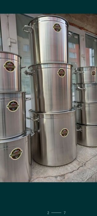 Oală inox alimentar 50 L Promo 249 Lei