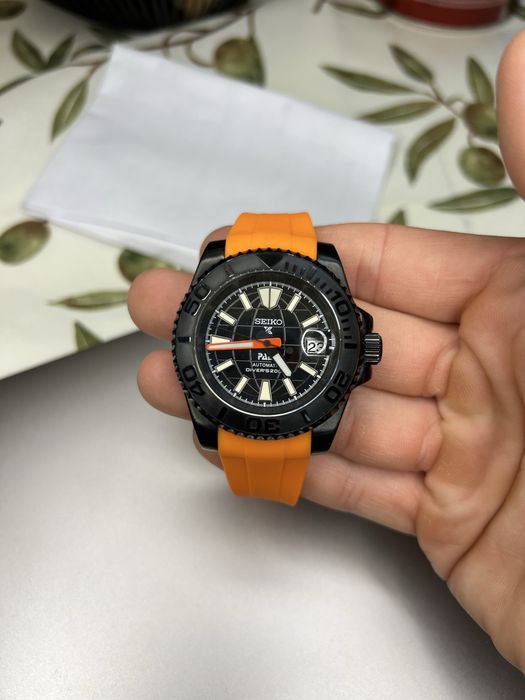 Автоматичен часовник Seiko MOD nh35 orange juice