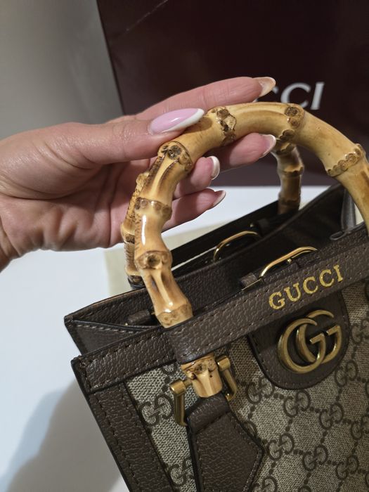 Налична чанта Gucci Diana Bamboo Mini