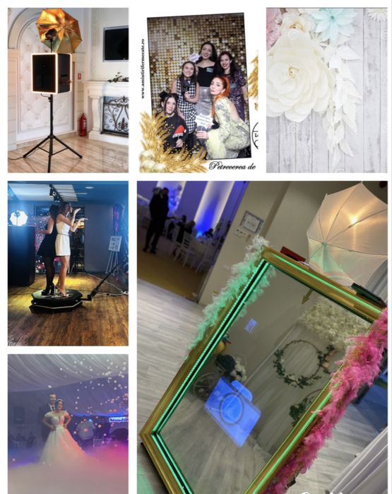 Audio Guestbook, Baloane cu fum/Explozive, Oglinda Magica/Selfie 360