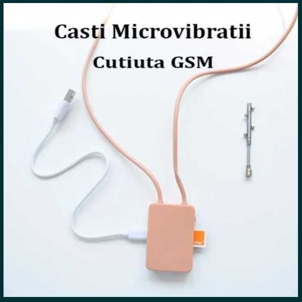 Cutiuta GSM cu NanoCasca - NU se aude in exterior! casti de copiat
