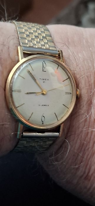 TIMEX ceas de mînă bărbătesc mecanic 21 rubine