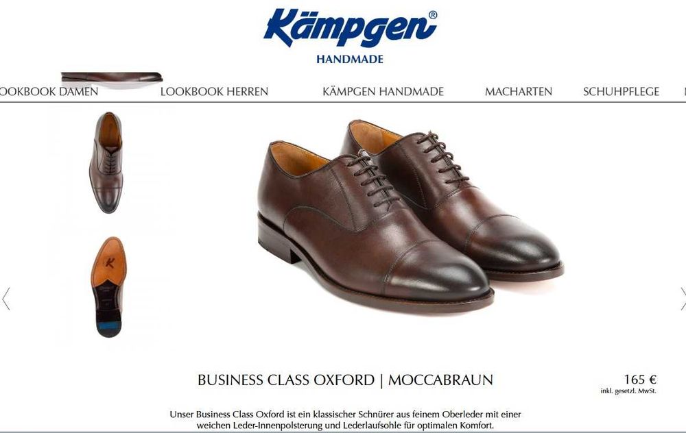 Pantofi oxford 45 lucrati manual Kampgen piele naturala Goodyear Weltd